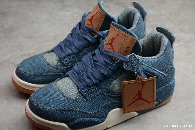 Rep LUCY x Levi's Denim 4 Nike Jordan AO2571-401 Air 0814
